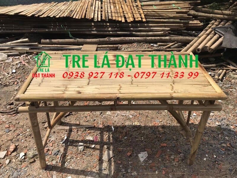 Bàn Ghế Tre Quán Nhậu - BGTQN015